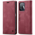 Xiaomi 11T / 11T Pro Luxe Flip Case met Kaarthouder _ Rood, Verzenden, Nieuw, Hoesje of Tasje