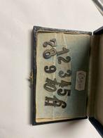 Zilveren tafelnummers, Antiek en Kunst, Ophalen of Verzenden