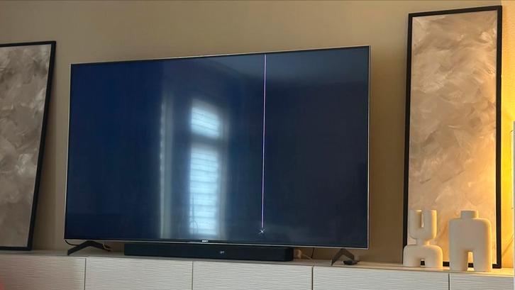 Sony KE75XH9096 - defect, Audio, Tv en Foto, Televisies, Gebruikt, 100 cm of meer, Sony, Ophalen