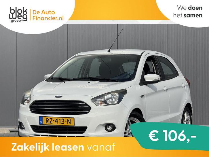 Ford Ka Ka 1.2 Trend Ultimate € 6.248,00, Auto's, Ford, Bedrijf, Te koop, Ka, ABS, Airbags, Airconditioning, Alarm, Bluetooth