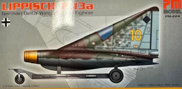Coelianmodels, PMM 224, Lippisch P.13a, 1/72, € 13,99 beschikbaar voor biedingen