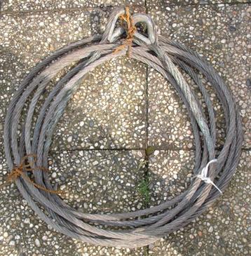 Staalkabel Hijskabel Staaldraad Kabel 16 mm 12 mm 10 mm beschikbaar voor biedingen