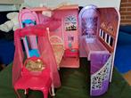 Barbiehuis Koffer - Makkelijk mee te nemen!, Ophalen of Verzenden, Gebruikt, Poppenhuis