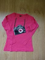 2 Shirts lange mouw maat 134 voor meisje, Kinderen en Baby's, Kinderkleding | Maat 134, Ophalen of Verzenden, Gebruikt, Meisje