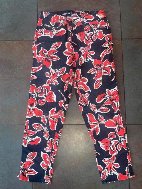PARAMI dames broek maat 36, Kleding | Dames, Broeken en Pantalons, Zo goed als nieuw, Maat 36 (S), Zwart, Driekwart, Verzenden