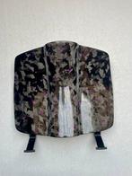 Forged carbon paars beenschild klep Vespa sprint/primavera, Motoren, Tuning en Styling, Ophalen of Verzenden