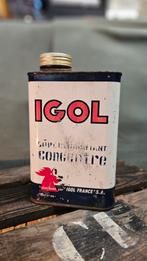 Igol 1 literblik olieblik, Ophalen of Verzenden, Zo goed als nieuw, Reclamebord