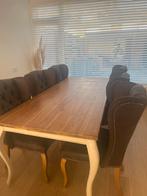 Queen Ann Eettafel Teakhout 240x100cm, Huis en Inrichting, Ophalen, Gebruikt, Teakhout, 200 cm of meer