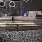 Gordijnroedes en 3 gordijnen, Ophalen, 100 tot 150 cm, 200 cm of meer, Nieuw