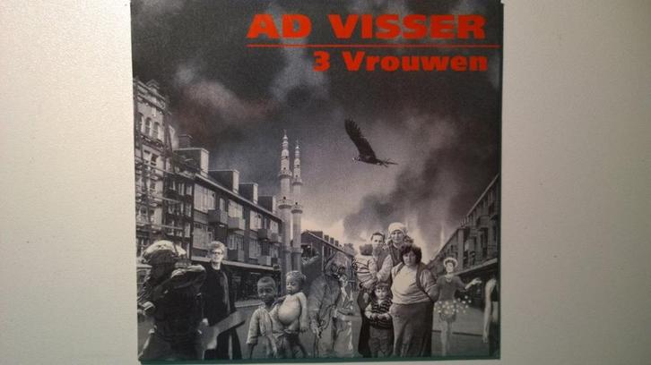 Ad Visser - 3 Vrouwen, Cd's en Dvd's, Cd Singles, Zo goed als nieuw, Meditatie en Spiritualiteit, 1 single, Ophalen of Verzenden