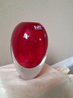 Rode Dutz vaas, Huis en Inrichting, Woonaccessoires | Vazen, Ophalen, Minder dan 50 cm, Rood, Glas