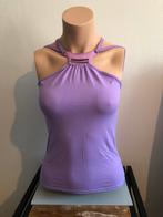 Morgan vintage lila paars halter top hals detail mouwloos, Maat 38/40 (M), Verzenden, Paars, Morgan