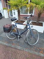 Gazelle Medeo (blauw) - herenfiets - frame 65 cm., Ophalen, Gebruikt, Versnellingen, 65 cm of meer