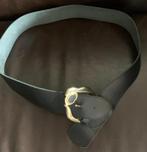 Zwarte riem met aparte gesp, sluiting, buckle; damesriem, Kleding | Dames, Riemen en Ceinturen, Ophalen of Verzenden, Zo goed als nieuw