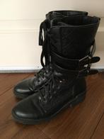 Supertrash Zwarte Dames Laarzen maat 40, Kleding | Dames, Schoenen, Ophalen of Verzenden, Zo goed als nieuw, Zwart, Hoge laarzen