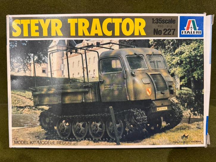 Italeri 227 1/35 Steyr RSO tractor + Eduard update set, Hobby en Vrije tijd, Modelbouw | Auto's en Voertuigen, Nieuw, Tank, 1:32 tot 1:50