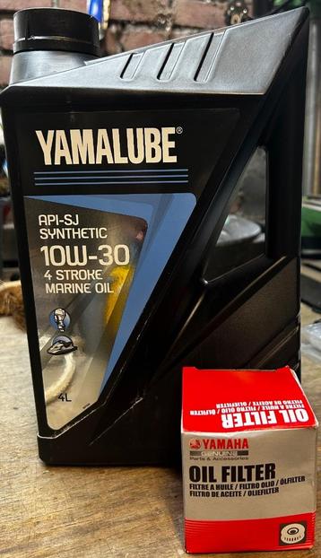 YAMAHA/ YAMALUBE 10W-30, SYNTHETIC MARINE OIL, 4L beschikbaar voor biedingen