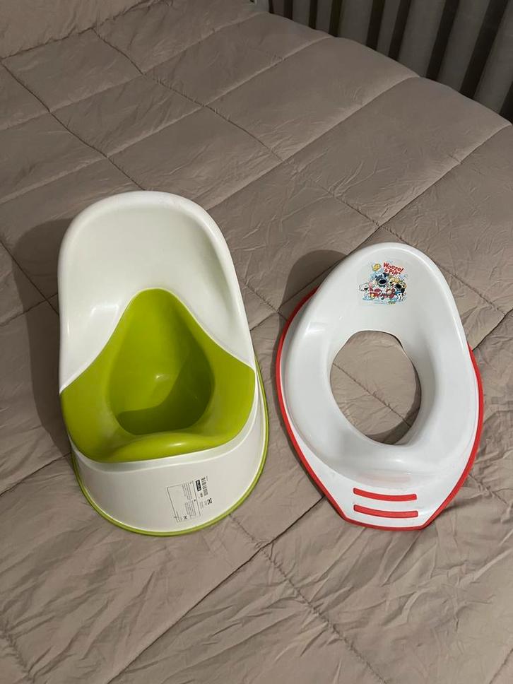 Potje en WC bril verkleiner, Kinderen en Baby's, Badjes en Verzorging, Gebruikt, Overige typen, Overige merken, Standaard, Ophalen