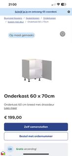 Bruynzeel Atlas keuken onderkast, Ophalen, 50 tot 100 cm, Zo goed als nieuw, Minder dan 100 cm
