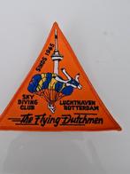Patch The Flying Dutchmen Luchthaven Rotterdam, Ophalen of Verzenden, Zo goed als nieuw, Embleem, Speld of Insigne