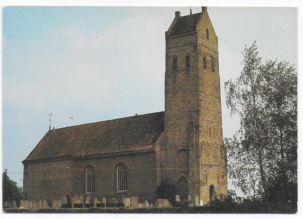 Doezum Ned Herv Kerk Ongelopen Ansichtkaart ( B4348), Ophalen of Verzenden, 1980 tot heden, Gelopen