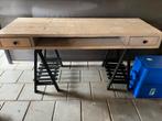 Bureau van steigerhout, Ophalen