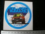 sticker volvo 345 logo vintage car rond, Verzamelen, Stickers, Verzenden, Zo goed als nieuw, Auto of Motor