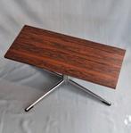 Vintage TV Tafel met Chromen Draaipoot, Huis en Inrichting, Tafels | Sidetables, Ophalen, 50 tot 100 cm, Zo goed als nieuw, 25 tot 50 cm