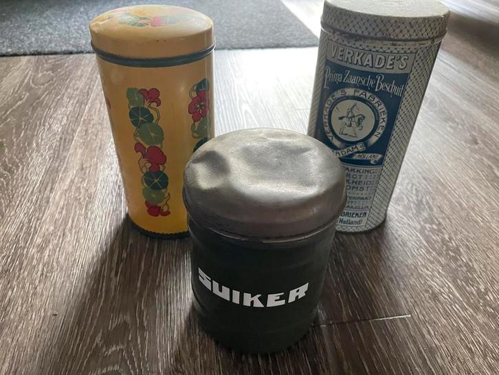 Oude Blikken, Antiek en Kunst, Curiosa en Brocante, Ophalen of Verzenden