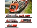 Trix 21227 complete treinset Mercedes Actros, Treinset, Gelijkstroom, Trix, Ophalen of Verzenden