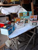 6 Vintage Speelgoed Keukentjes + Pannetjes, Ophalen of Verzenden