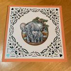 Hobbydots kaart olifanten 2, Ophalen of Verzenden