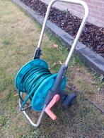 Gardena 15 meter Tuinslang met Wagen, Ophalen of Verzenden, Gebruikt, Tuinslanghaspel