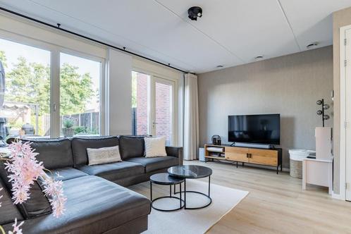 Hoekbank Microleder, Huis en Inrichting, Banken | Bankstellen, Gebruikt, Hoekbank, Vierpersoons of meer, 250 tot 300 cm, 100 tot 125 cm