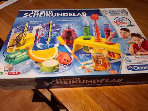Clementoni Grote Scheikundelab, Kinderen en Baby's, Speelgoed | Educatief en Creatief, Gebruikt, Ontdekken, Ophalen of Verzenden