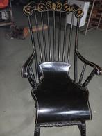 Zweedse schommelstoel, Huis en Inrichting, Stoelen, Vintage, Zo goed als nieuw, Eén, Hout