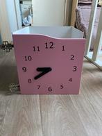Ikea kallax inzetklok roze, Ophalen of Verzenden, Zo goed als nieuw