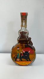 Oude fles in gitaar vorm spaans decor Distilerias Escat, Ophalen of Verzenden, Zo goed als nieuw