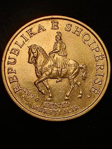 50 Lekë munt uit 2020 Albanië  beschikbaar voor biedingen