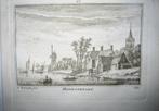 192 Moordrecht Kopergravure 18e Eeuw, Antiek en Kunst, Kunst | Etsen en Gravures, Ophalen of Verzenden