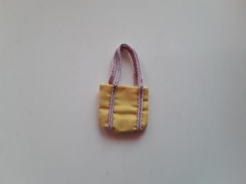 Vintage Mattel Barbie 1976 Best Buy Yellow Cloth Purse  beschikbaar voor biedingen
