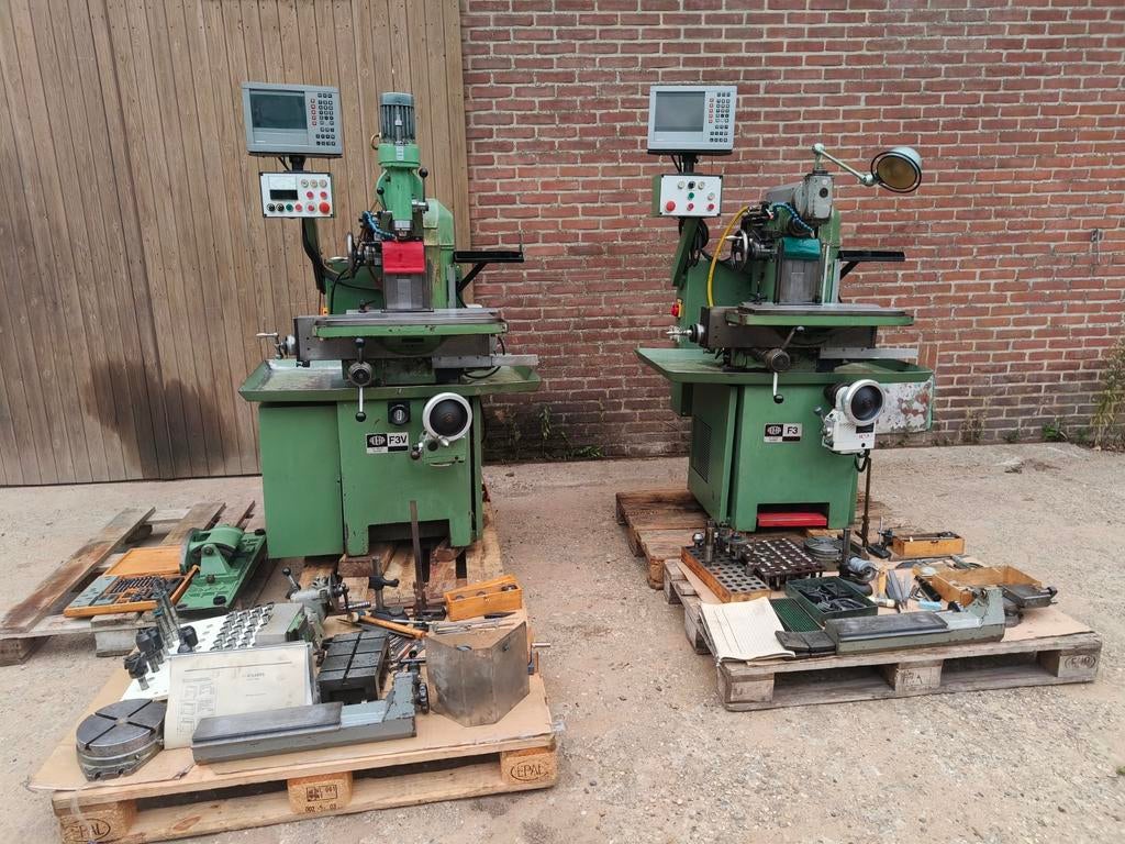 Aciera F3 V (2x) met veel accessoires, Doe-het-zelf en Verbouw, Draaibanken, Zo goed als nieuw, Ophalen of Verzenden