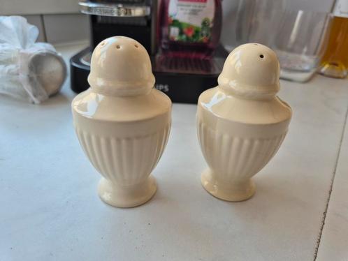 Wedgwood Edme Peper & Zout stelletje, Huis en Inrichting, Keuken | Servies, Gebruikt, Overige typen, Wedgwood, Porselein, Ophalen of Verzenden