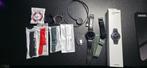 Samsung Galaxy Watch 4 Classic 46mm Perfecte staat! + extra!, Sieraden, Tassen en Uiterlijk, Smartwatches, Zwart, Ophalen of Verzenden