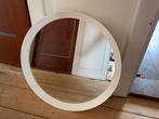 ikea langesund ronde spiegel zgan 50 cm, Huis en Inrichting, Woonaccessoires | Spiegels, Rond, Ophalen of Verzenden, Zo goed als nieuw
