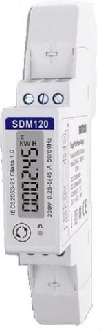Eastron SDM120 Modbus MID - 1 Fase kWh met Modbus (MID gekeu, Ophalen of Verzenden, Nieuw, Overige typen