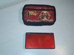 Nintendo DS Lite Rood zwart  + Tas, Spelcomputers en Games, Spelcomputers | Nintendo DS, Gebruikt, Ophalen of Verzenden, DS Lite