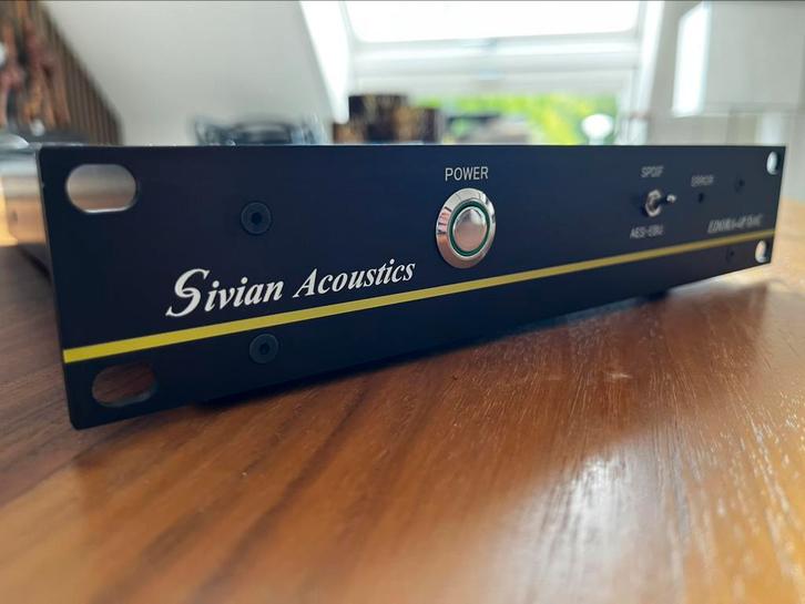 Sivian Acoustics EDORA-4P DAC, Audio, Tv en Foto, Converters, Zo goed als nieuw, Ophalen