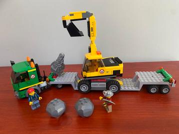 Lego City 4203 - Graafmachinetransport beschikbaar voor biedingen