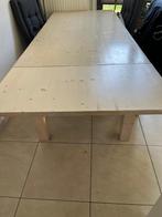 Grote Eettafel, Huis en Inrichting, Tafels | Eettafels, Ophalen, Gebruikt, Strak, robuust, 150 tot 200 cm